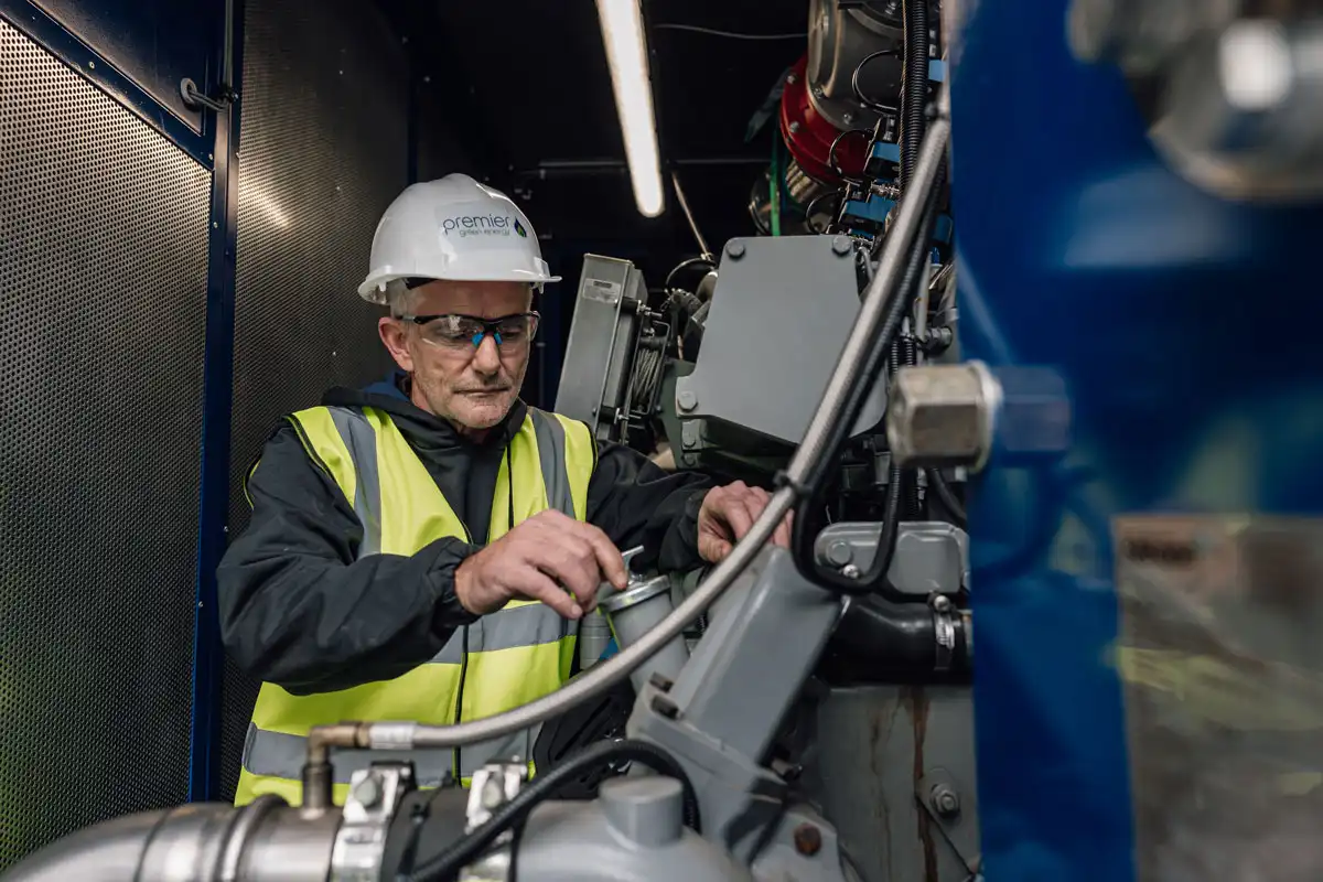 Comprehensive machinery inspection and servicing carried out by PGE’s in‑house engineering team, supporting high‑performance waste‑to‑energy technologies.